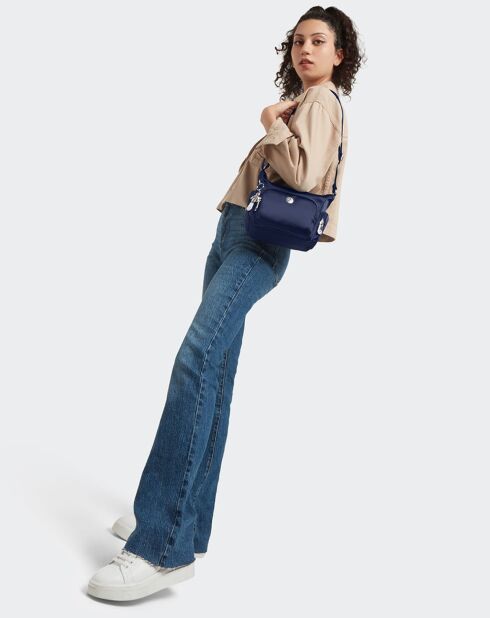 Sac bandoulière Gabbie Mini bleu nuit  - 19x28x8.5 cm
