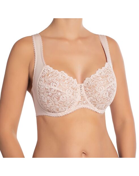 Soutien-gorge avec armatures à bonnets souples Evelen argenté