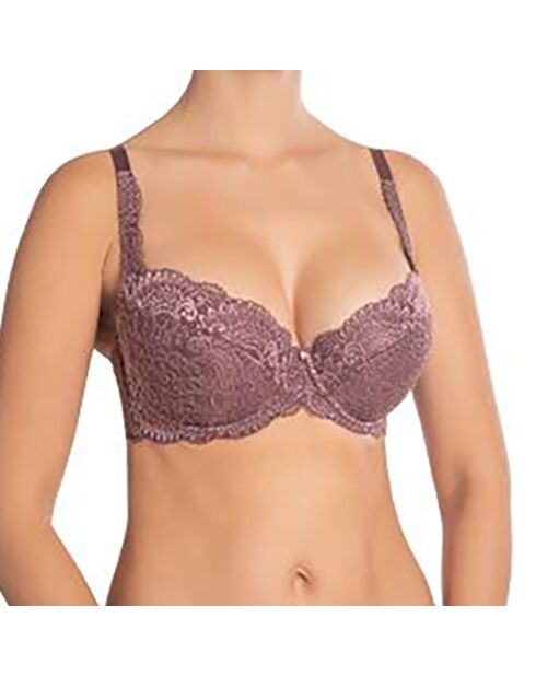 Soutien-gorge Push-Up avec armatures Viktoria rose