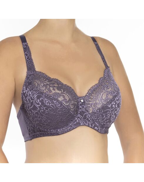 Soutien-gorge avec armatures à bonnets souples Viktoria violet