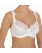 Soutien-gorge avec armatures à bonnets souples Viktoria blanc