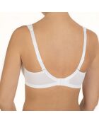 Soutien-gorge avec armatures à bonnets souples Viktoria blanc