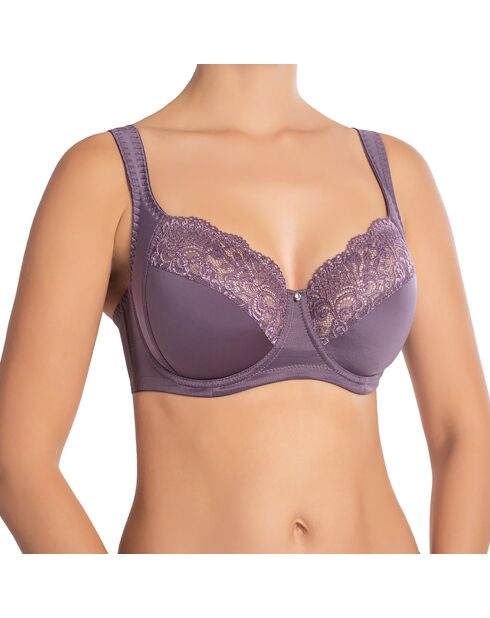 Soutien-gorge avec armatures à bonnets souples Viktoria violet