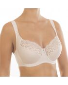 Soutien-gorge avec armatures à bonnets souples Viktoria argenté