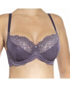 Soutien-gorge avec armatures à bonnets souples Viktoria violet