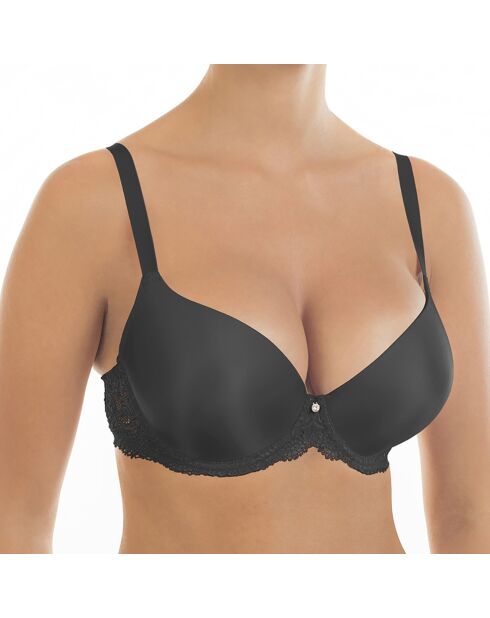 Soutien-gorge Push-Up avec armatures en gel moulé Viktoria noir