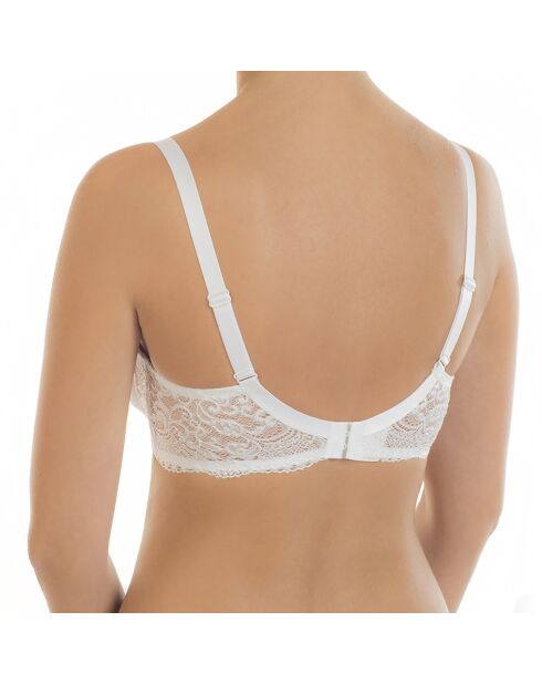 Soutien-gorge avec armatures à bonnets espacés Viktoria blanc