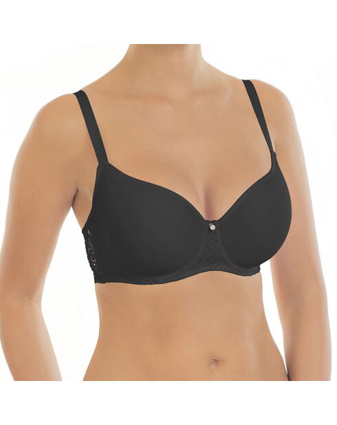 Soutien-gorge à bonnets d'écartement avec armature Viktoria noir