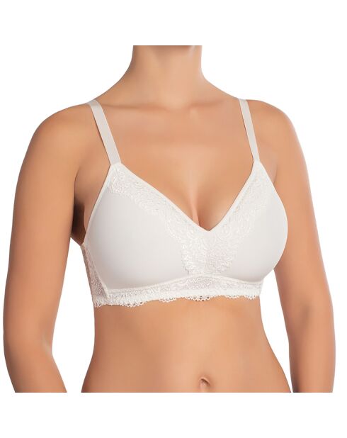 Soutien-gorge à bonnets d'écartement Viktoria ivoire