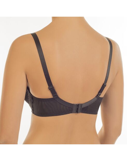 Viva schwarzer Push-up-BH mit Bügel