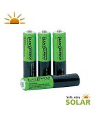 4 meerkleurige 800 Mah NiMH AAA oplaadbare batterijen