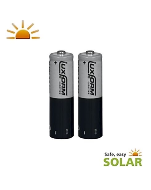 Wiederaufladbare Batterien Typ AA, Li-Ion 3,2 V/600 mAh mehrfarbig