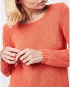 Pull en Soie & Laine mélangés Manette sorbet