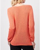 Pull en Soie & Laine mélangés Manette sorbet