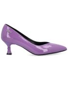 Escarpins en Cuir Azelea violets - Talon 5 cm