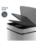 42+11+11L grauer Sortierbehälter — 42x31,5x78,5 cm