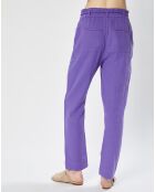 Pantalon Nathalie violet