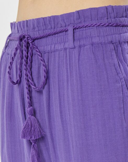 Pantalon Nathalie violet