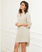 Robe 100% Lin Basta beige