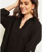 Robe 100% Lin Basta noire