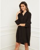 Robe 100% Lin Basta noire