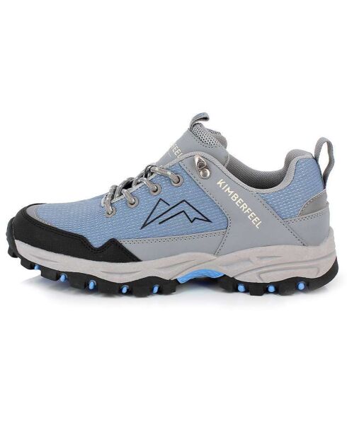 Hemelsblauw/grijze Lenny sneakers