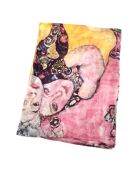 Foulard 100% Soie multicolore - 110x190 cm