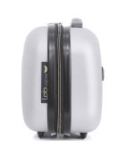 Kabinenkoffer 4 Einzelräder & Vanity Francette-H 50/30 cm grau