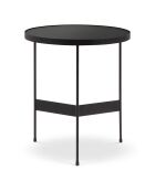 Table basse Lou noire - D.43x50 cm