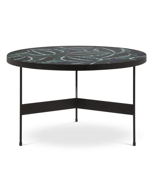 Table basse Lou multicolore - D.60x40 cm