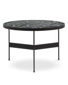 Table basse Lou multicolore - D.60x40 cm