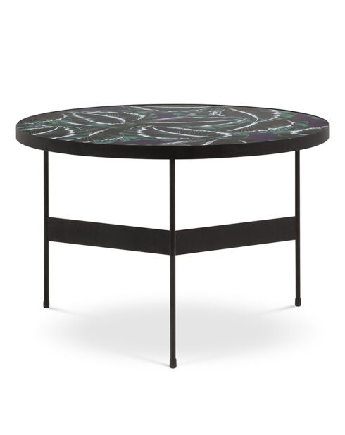 Table basse Lou multicolore - D.60x40 cm