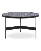 Table basse Lou multicolore - D.60x40 cm