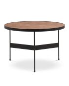 Table basse Lou noyer - D.60x40 cm