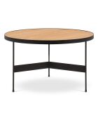 Table basse Lou chêne - D.60x40 cm