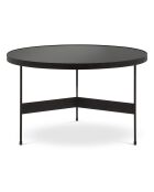 Table basse Lou noire - D.60x40 cm