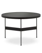 Table basse Lou noire - D.60x40 cm