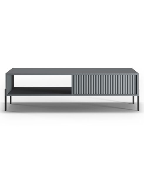 Table Basse Archer grise - 120x60x35 cm