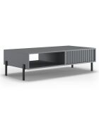 Table Basse Archer grise - 120x60x35 cm