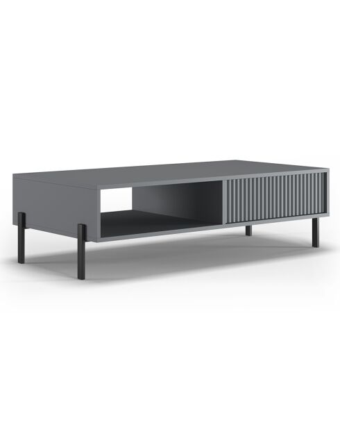 Table Basse Archer grise - 120x60x35 cm
