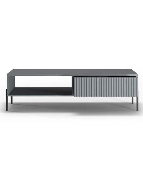 Table Basse Archer grise - 120x60x35 cm