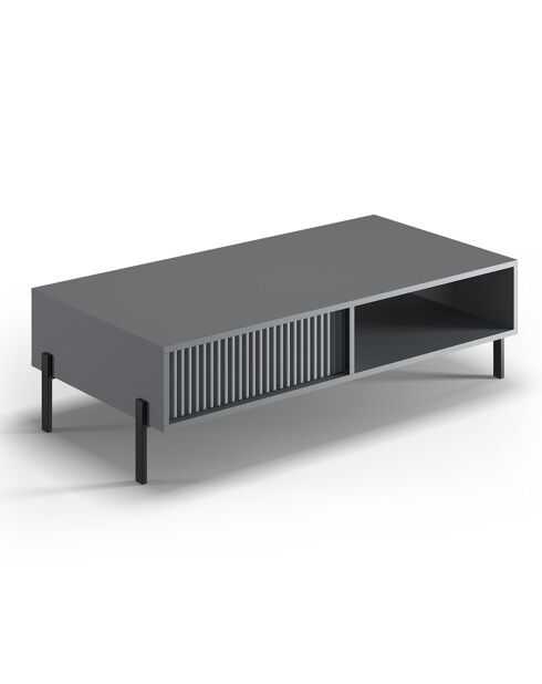 Table Basse Archer grise - 120x60x35 cm