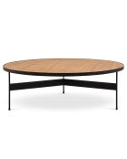 Table basse Lou chêne - D.90x30 cm