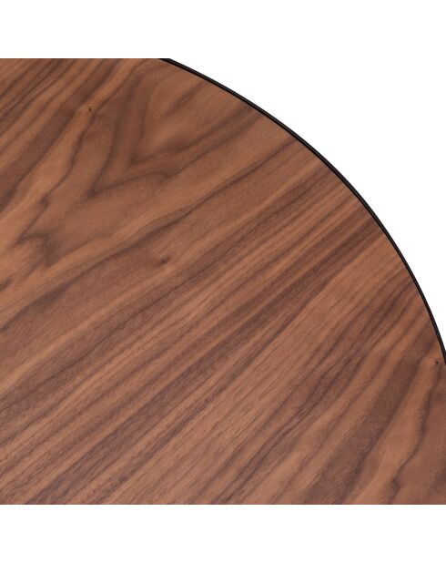Table basse Lou noyer - D.90x30 cm