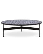 Table basse Lou multicolore -D.90x30 cm