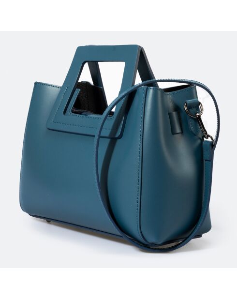 Sac à main en Cuir Anthea royal - 32x11x20 cm