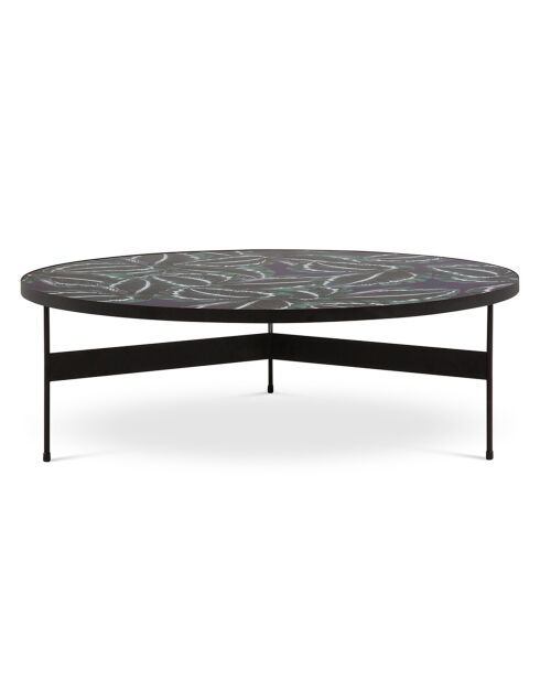 Table basse Lou multicolore - D.90x30 cm