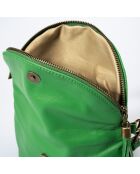 Sac bandoulière en Cuir Agata pomme - 24x4x18 cm