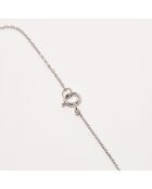 Collier Diamants 0.13 ct or blanc
