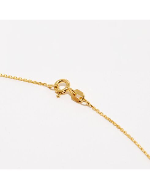 Pendentif Diamants 0.04 ct or jaune